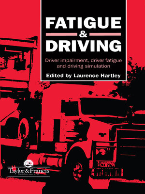 cover image of Fatigue and Driving